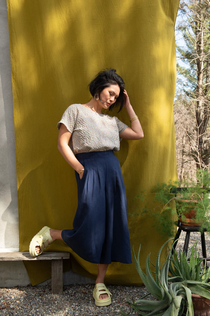 Pantalon Begonia  indigo de Kazak
