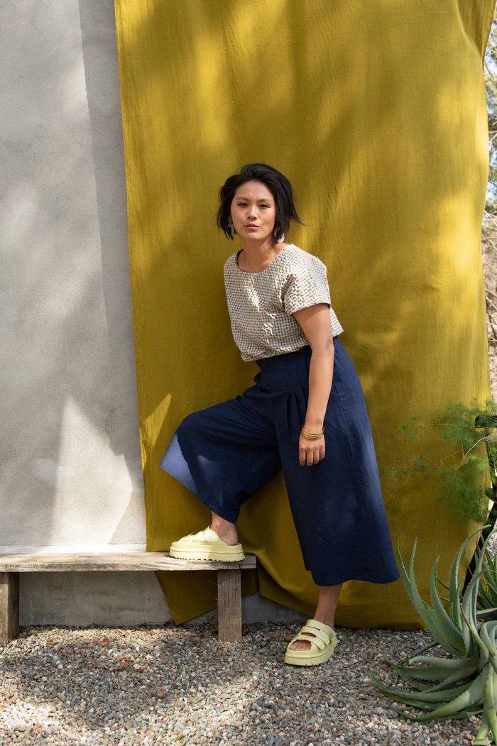 Pantalon Begonia  indigo de Kazak