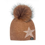 Tuque Étoile cognac par Furlux