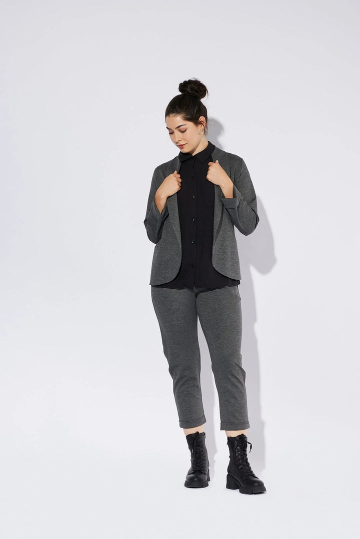 Veston Max gris par Cherry Bobin