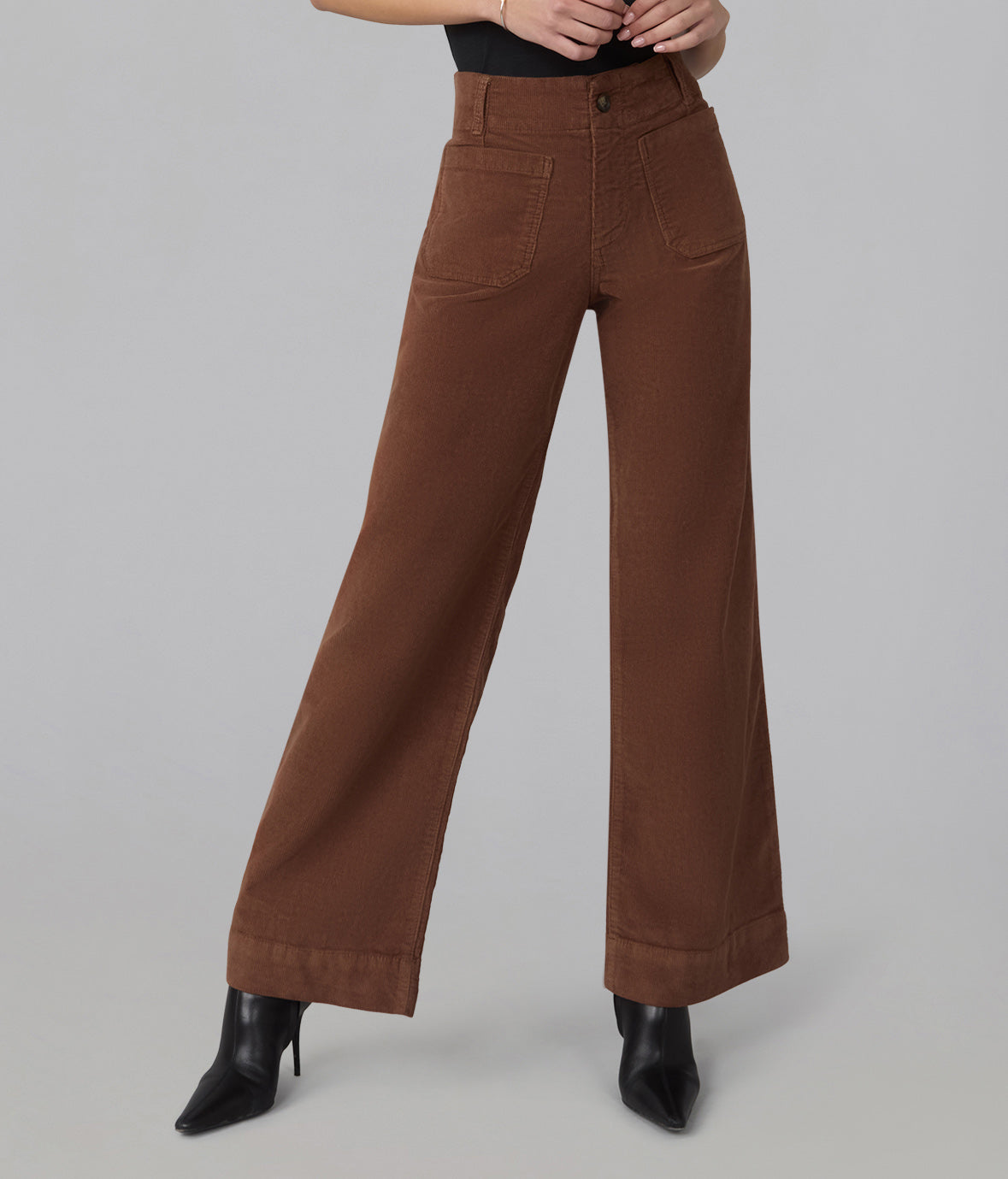 Pantalon Colette café noir par Lola Jeans