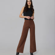 Pantalon Colette café noir par Lola Jeans