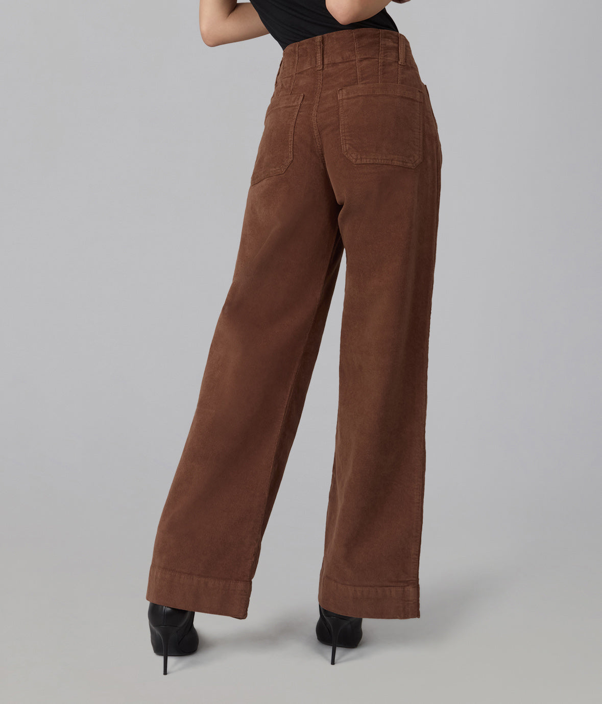Pantalon Colette café noir par Lola Jeans