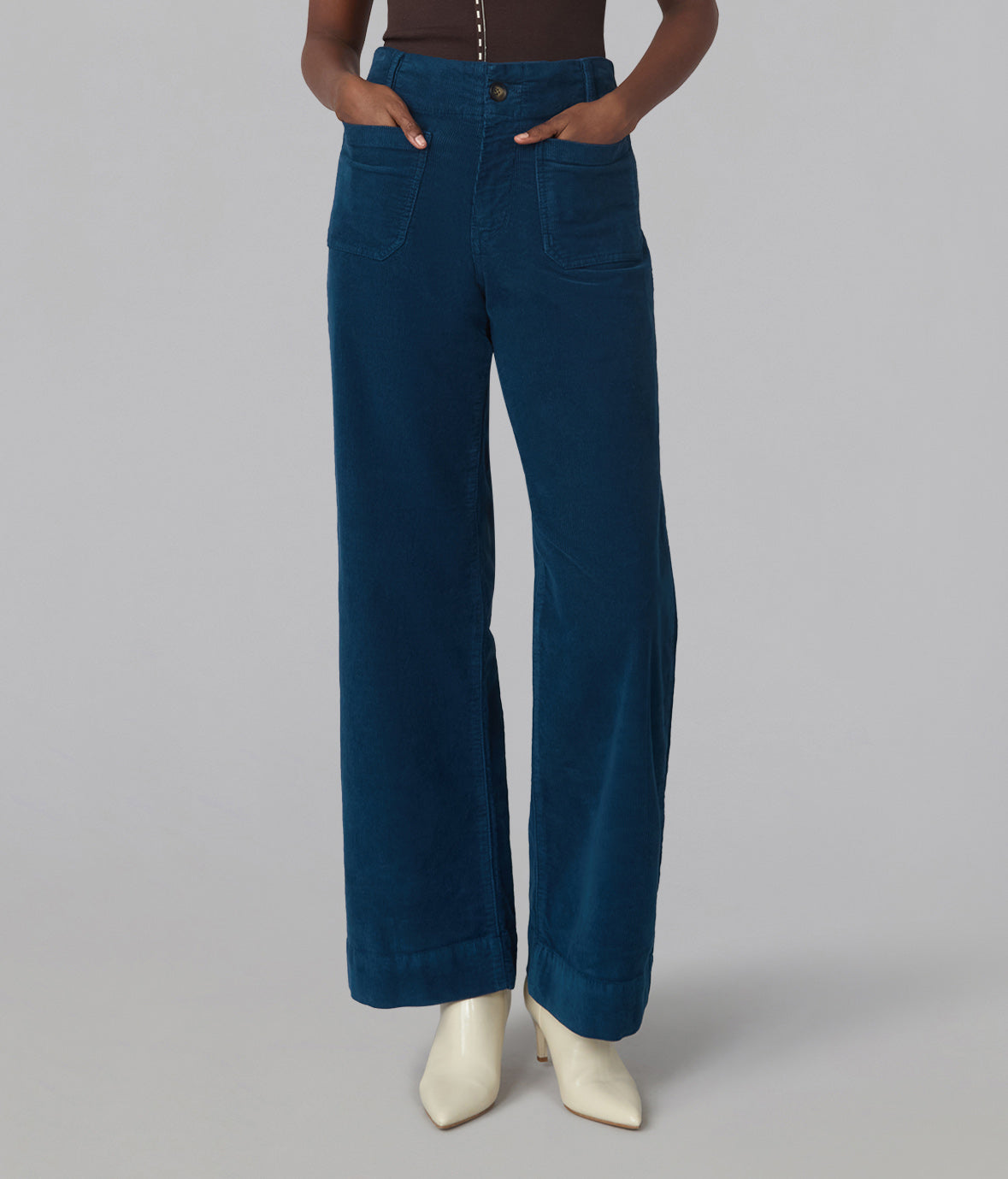 Pantalon Colette dark blue par Lola Jeans