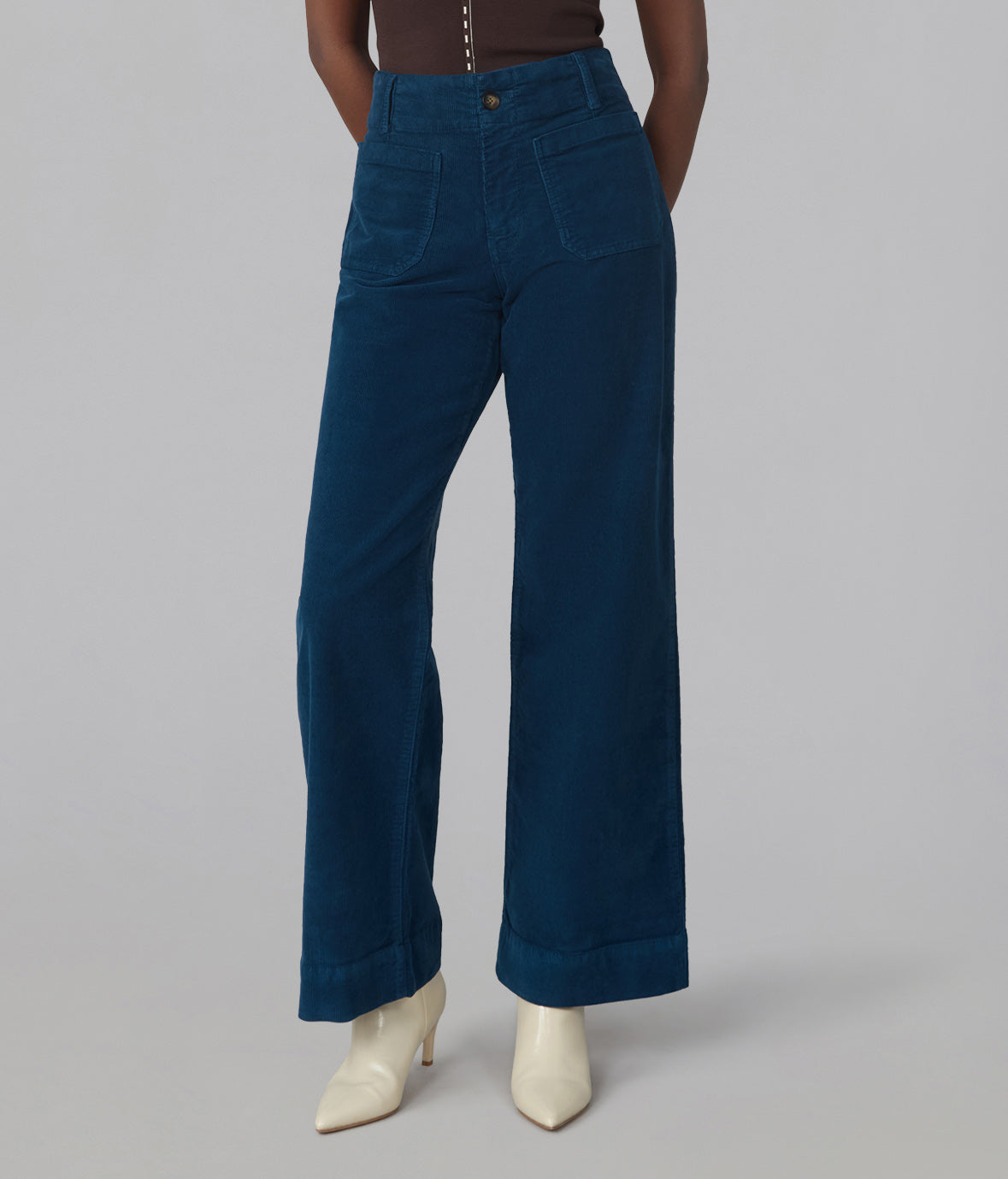 Pantalon Colette dark blue par Lola Jeans