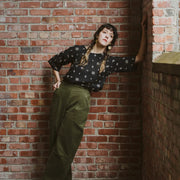 Pantalon Pimbina Corduroy Olive de Kazak