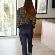 Pantalon Yamaska denim bleu de Rien ne se perd tout se crée