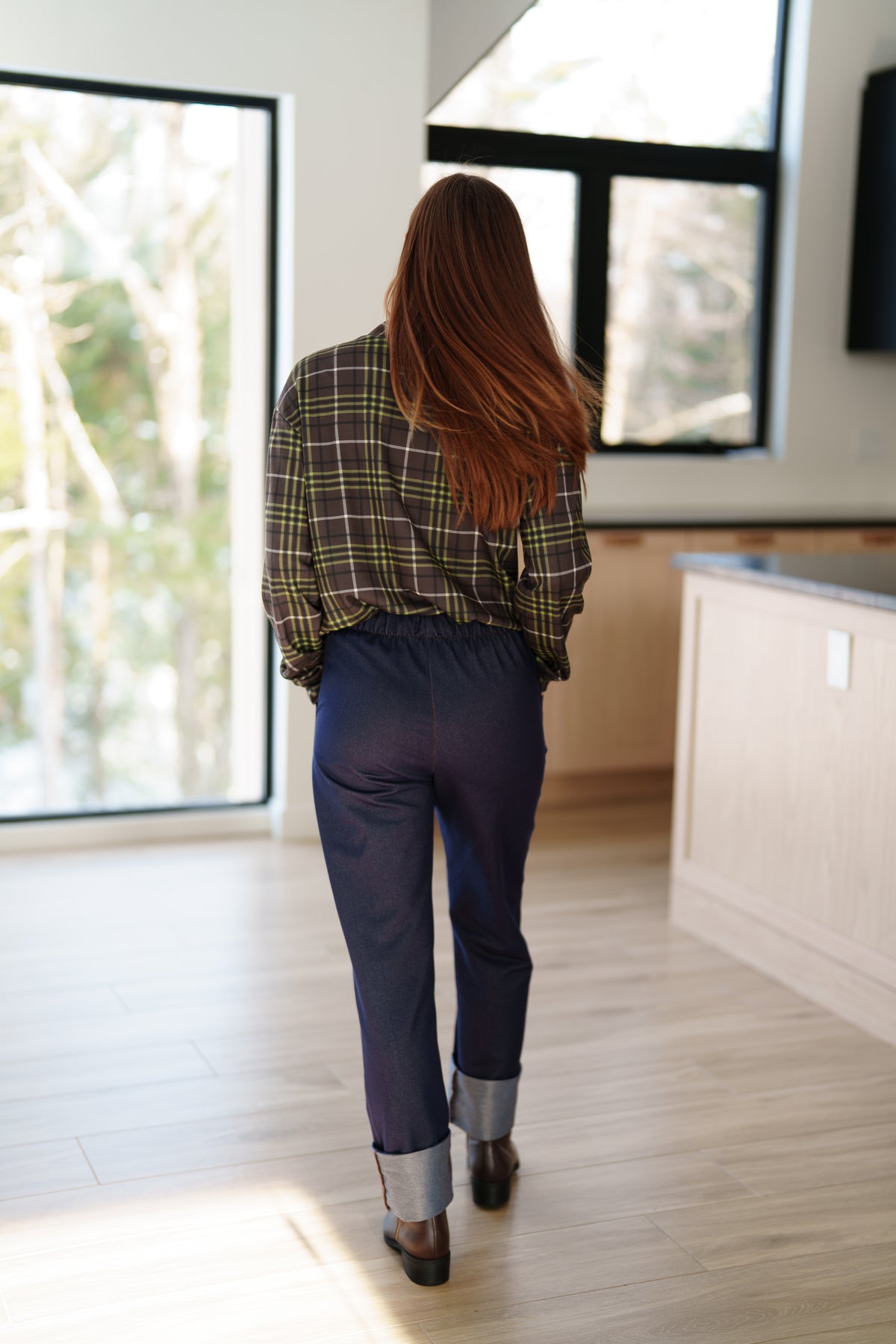 Pantalon Yamaska denim bleu de Rien ne se perd tout se crée