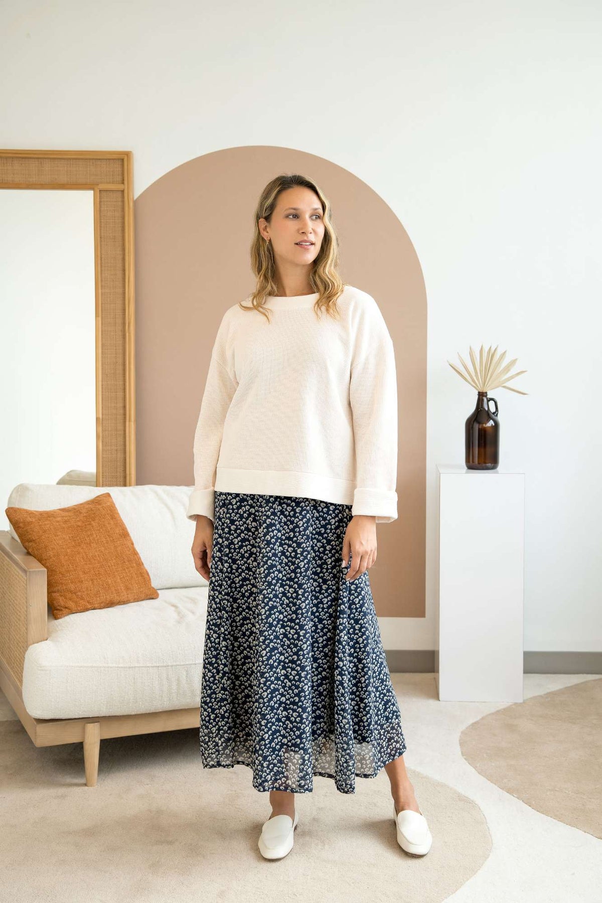 Jupe Expresso imprimé par Cherry Bobin