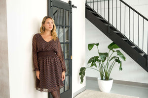 Jupe Expresso imprimé par Cherry Bobin