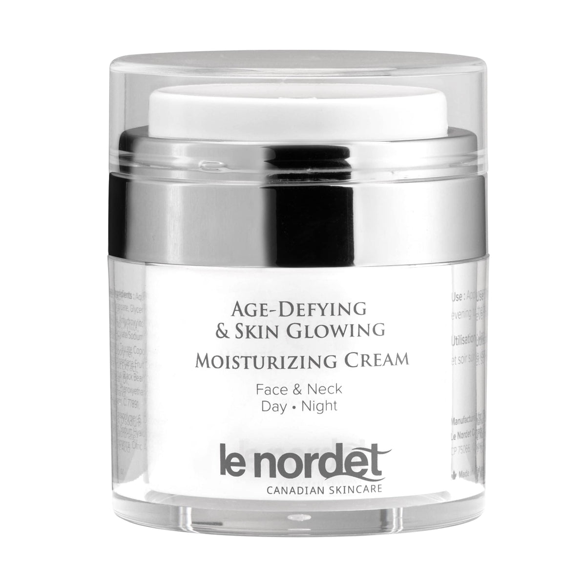 Crème hydratante anti-âge et éclat
