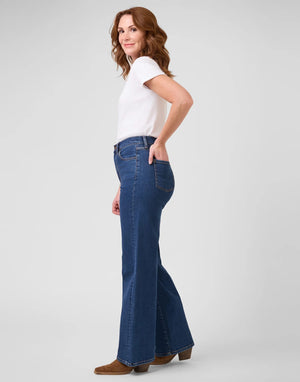 Jeans Heritage Blue étroit de Yoga Jeans