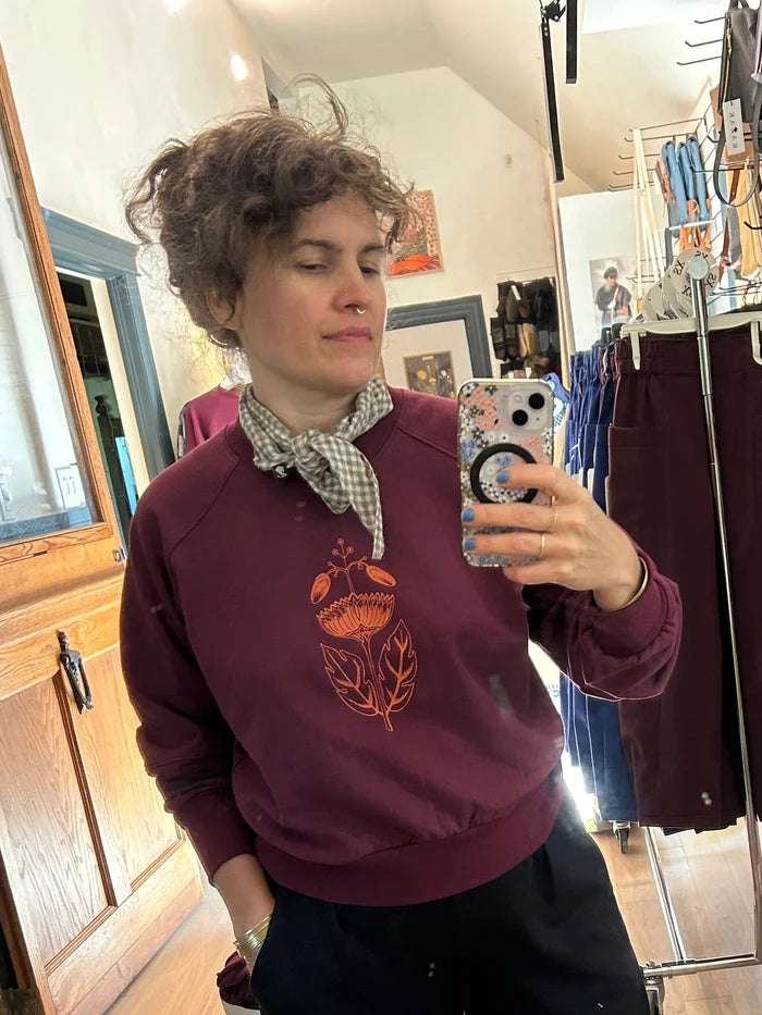 Crewneck Acacia Ikebana de Kazak