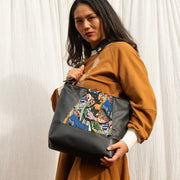 Sac Yupic tissu guépards Kazak