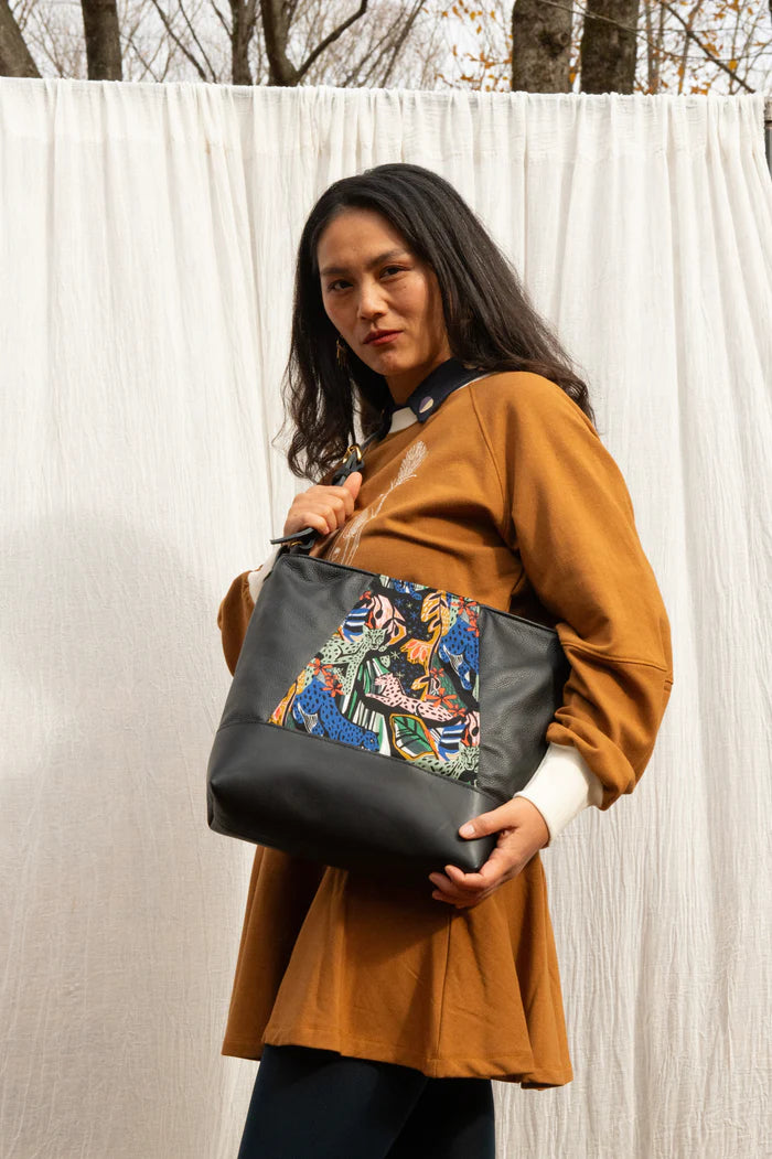 Sac Yupic tissu guépards Kazak