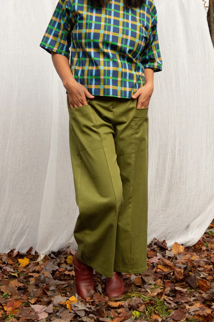 Pantalon Oléa OLIVE de Kazak