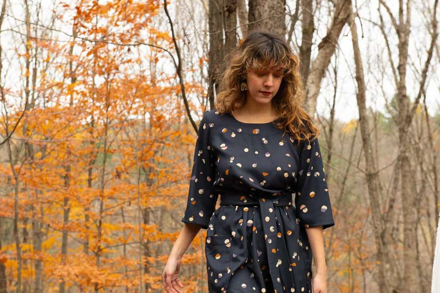 Robe Persea lune de minuit de Kazak