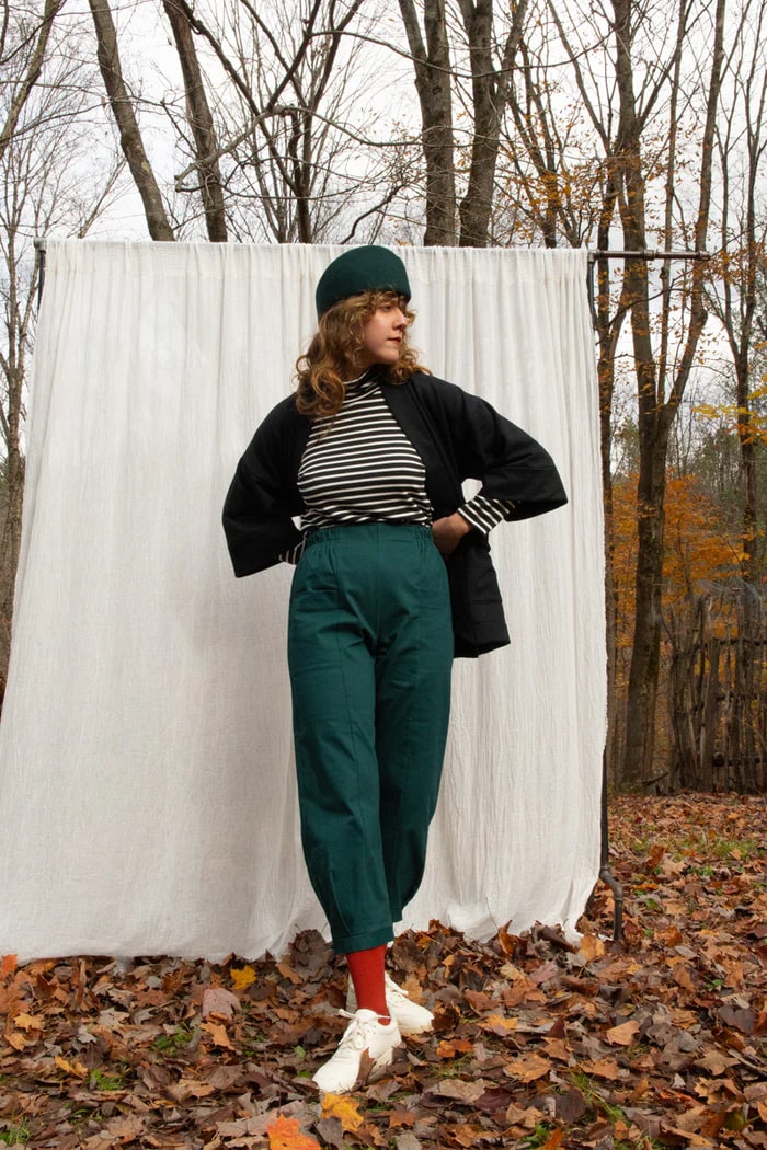 Veste Cydonia noire de Kazak