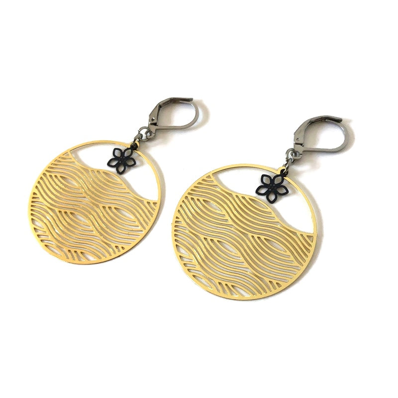 Boucles d'oreilles Desable par Alix et Coco