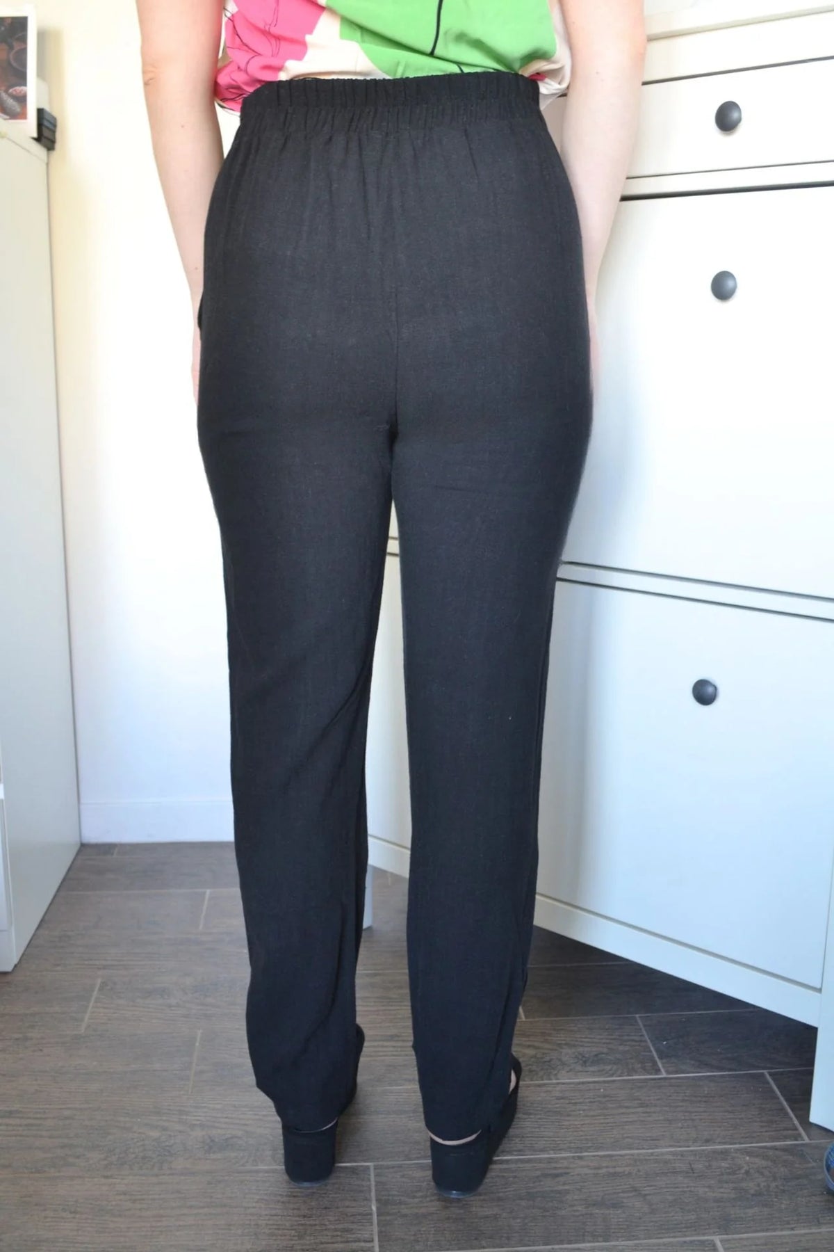 Pantalon slow summer noir par Cherry Bobin