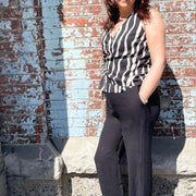 Pantalon slow summer noir par Cherry Bobin