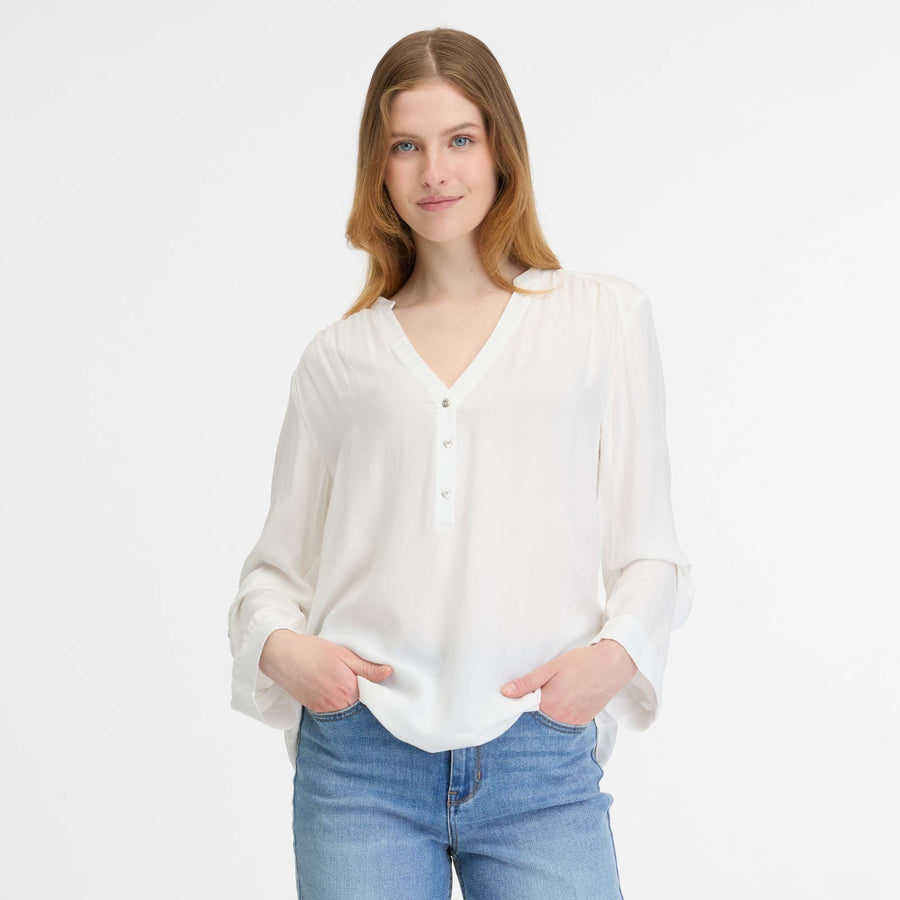 Blouse Fierra ivoire de Ragwear