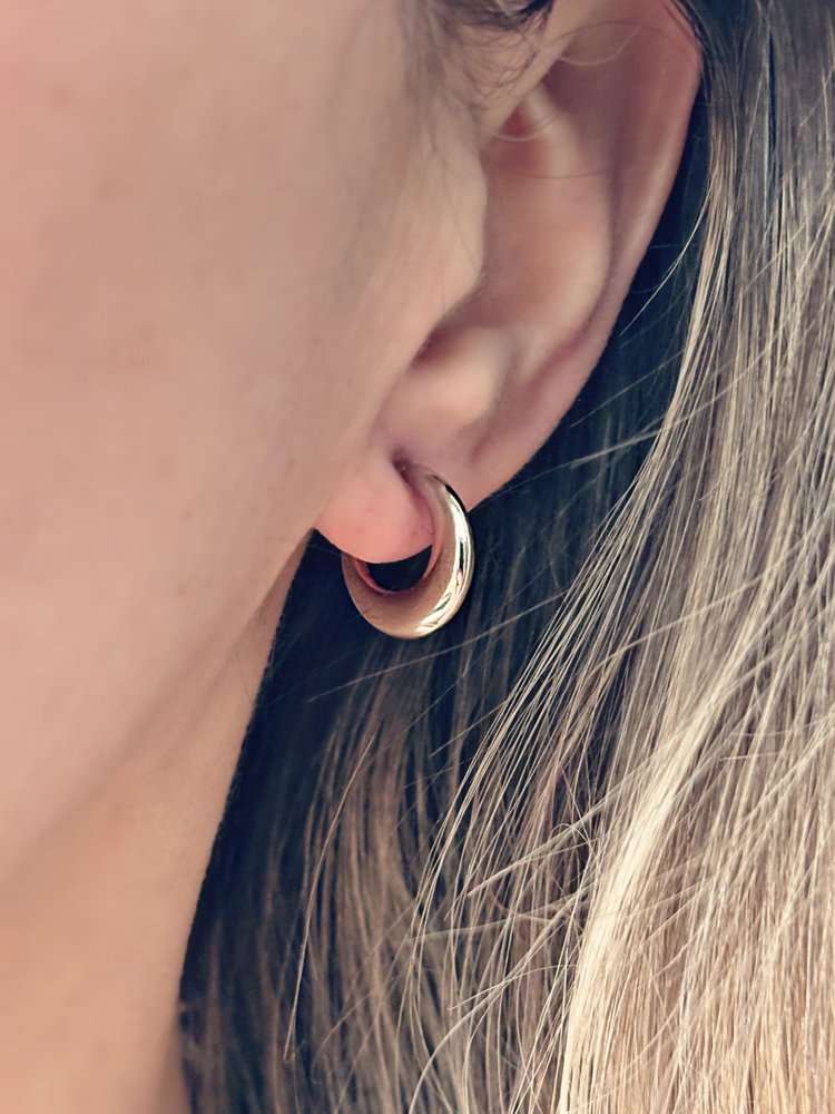 Boucles d'oreilles Filla argent de Tokade