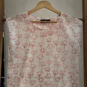 Top Sandrigo fleurs rouge de Kazak