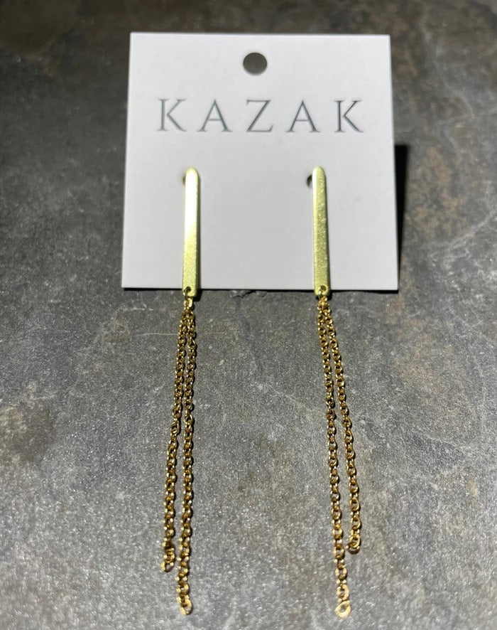Boucles d'oreille Franges de Kazak