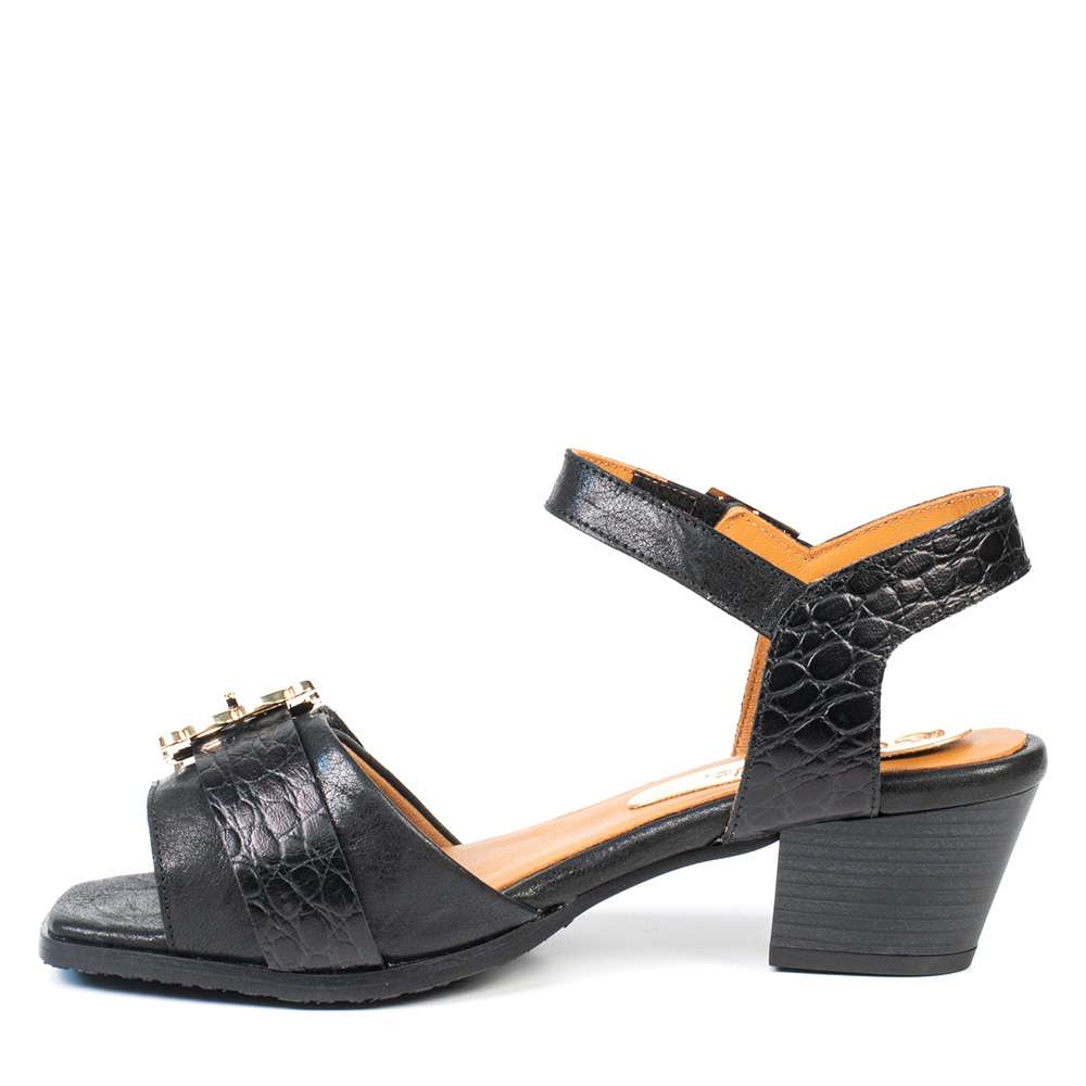 Sandales Heidi noir par Glamille