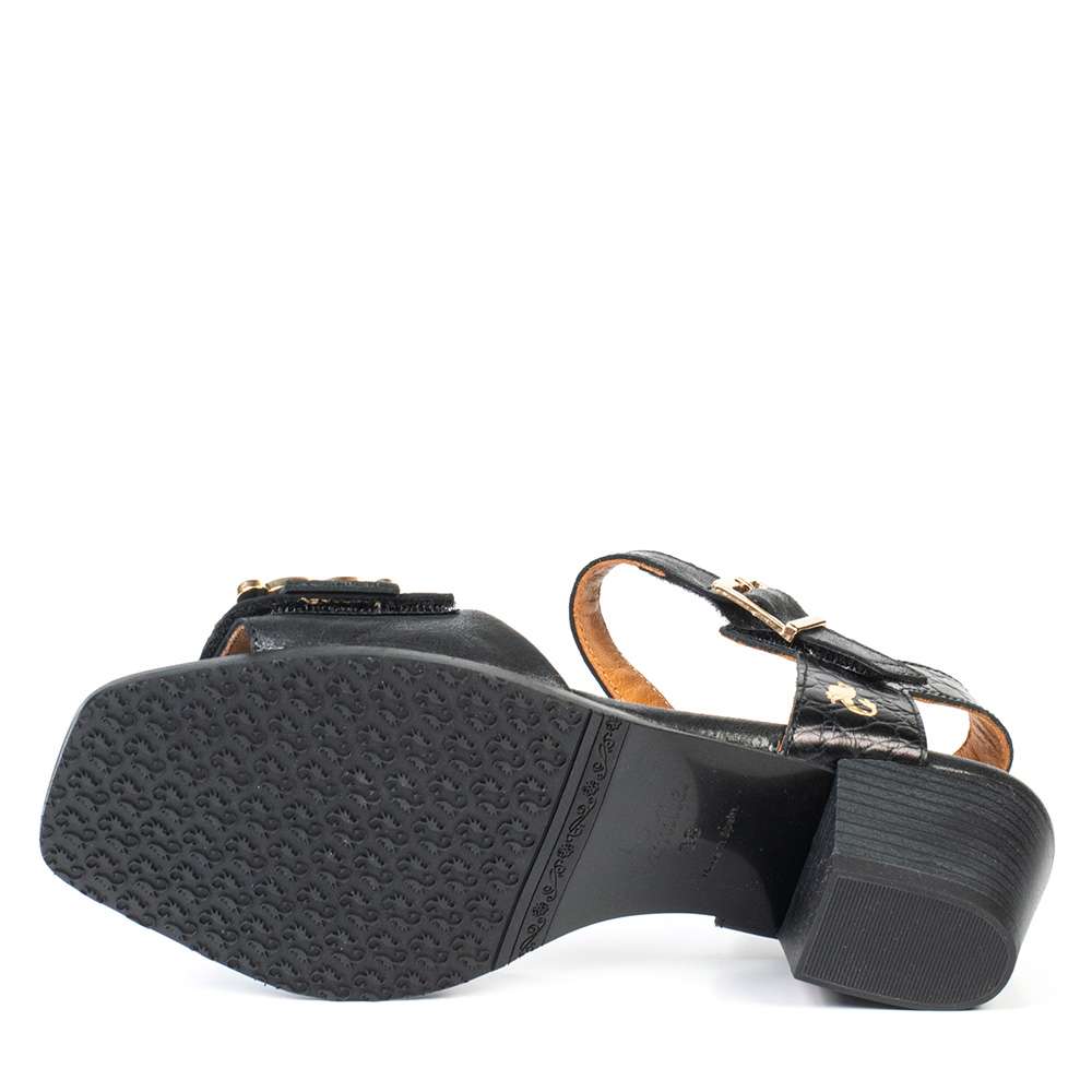 Sandales Heidi noir par Glamille