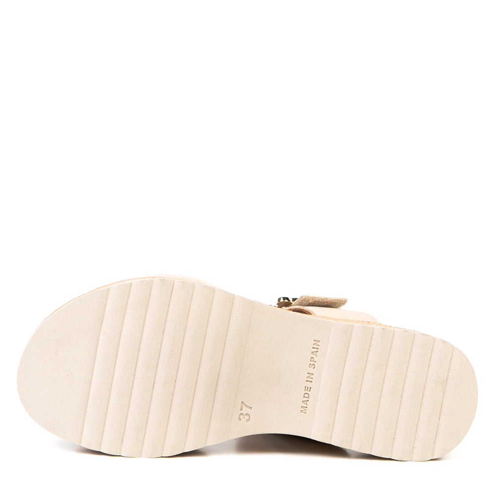 Sandale Jennifer beige par Glamille