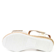 Sandale Gloria nacre par Glamille