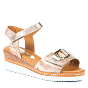 Sandale Gloria rose nude par Glamille