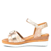 Sandale Gloria rose nude par Glamille