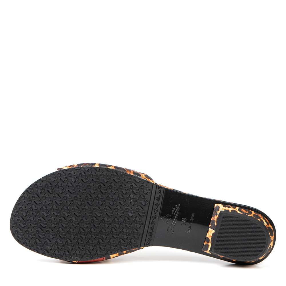 Sandale Nikki multi léopardo par Glamille