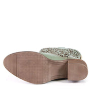 Botte Shania vert edera par Glamille