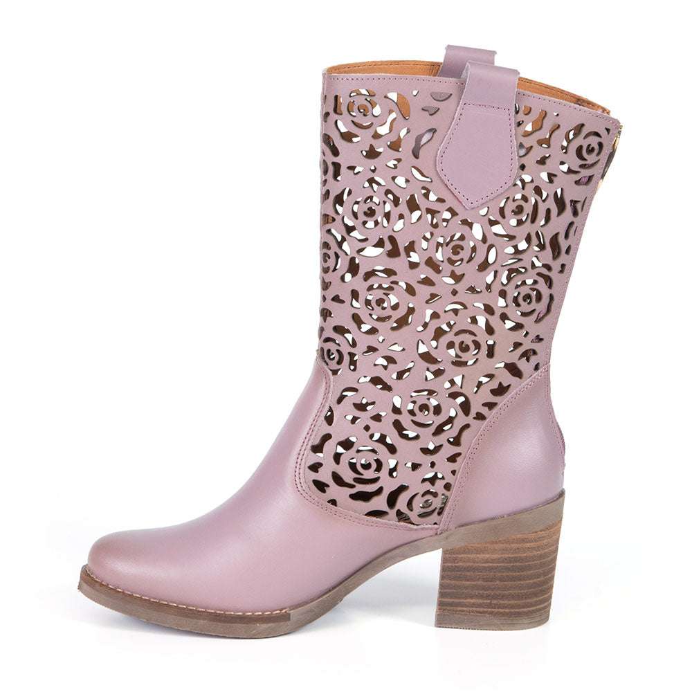 Botte Shania rose par Glamille