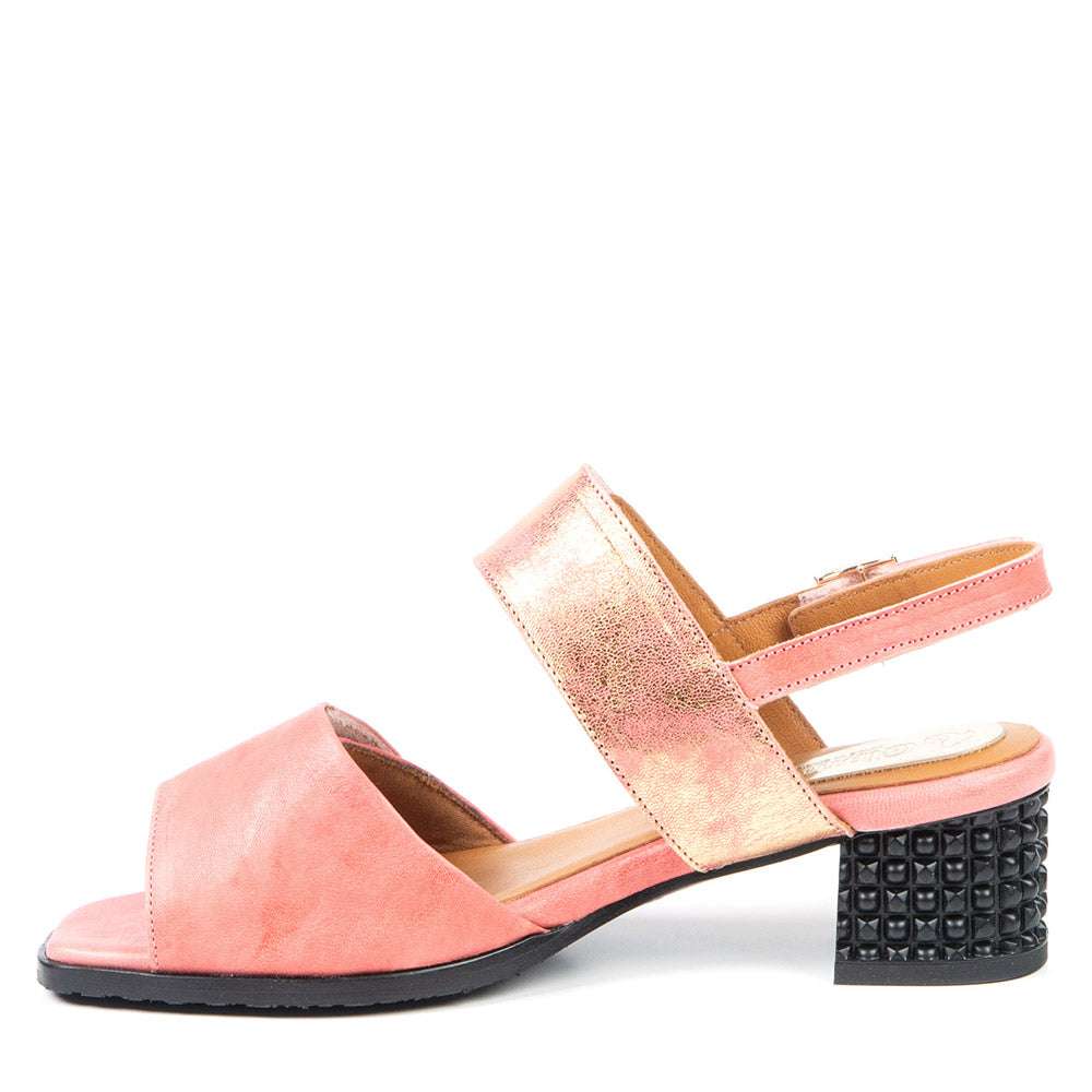 Sandale Céline rose lantana par Glamille