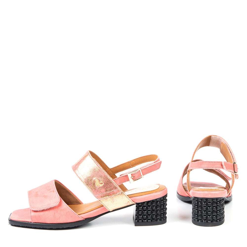 Sandale Céline rose lantana par Glamille