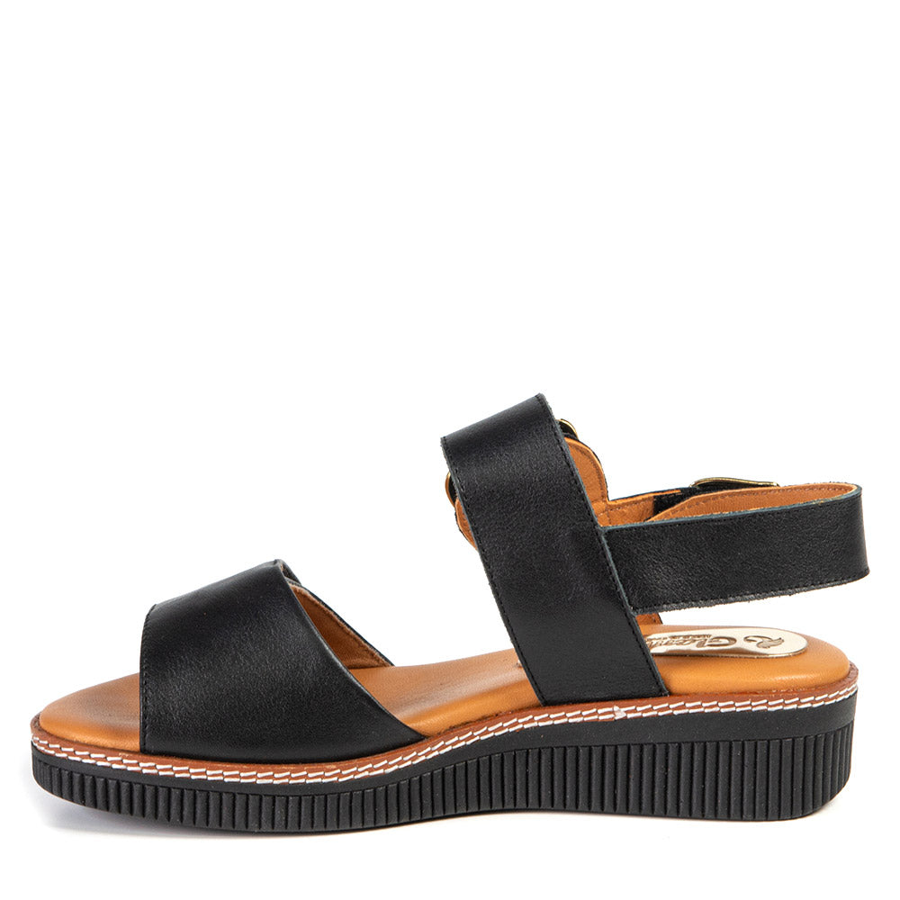 Sandales Jane noire par Glamille