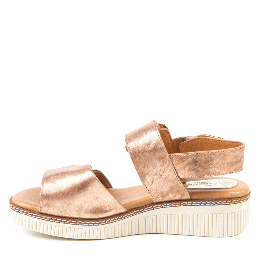 Sandales Jane rose mousse par Glamille