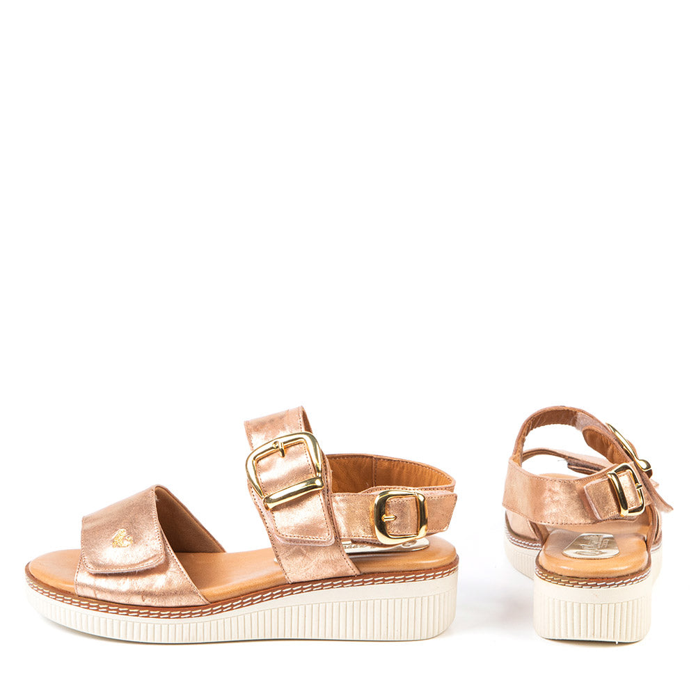 Sandales Jane rose mousse par Glamille
