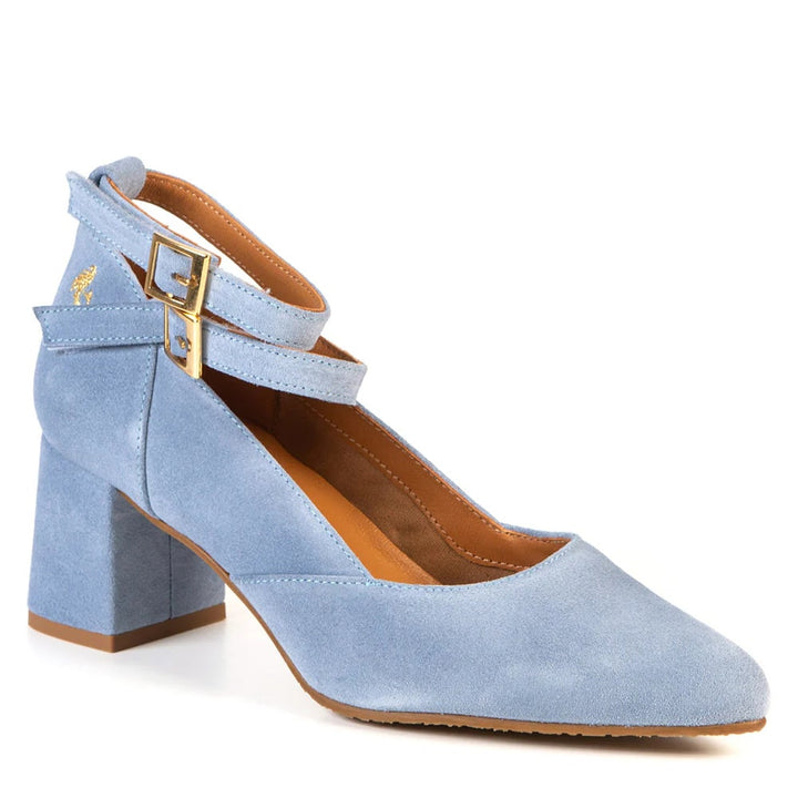 Talons chic Florence bleu pâle par Glamille