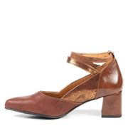 Escarpins Florence brun mahogani de Glamille