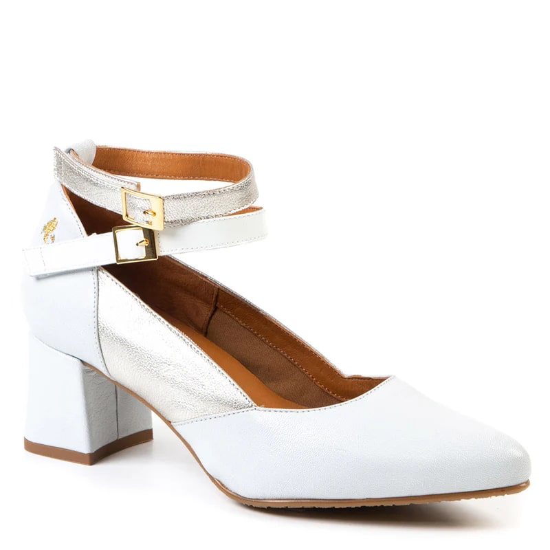 Talons chic Florence blanc pearl par Glamille