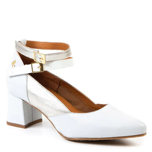 Talons chic Florence blanc par Glamille