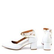 Talons chic Florence blanc pearl par Glamille