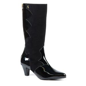 Botte Adeline noire par Glamille