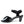 Sandale Tiffany noir verni par Glamille